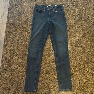 Levi's Dark Blue Skinny Jeans for Women